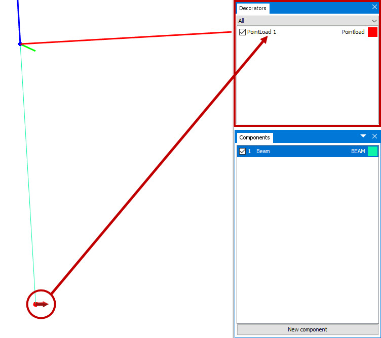 Pointload visualization