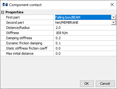 Components-contact menu