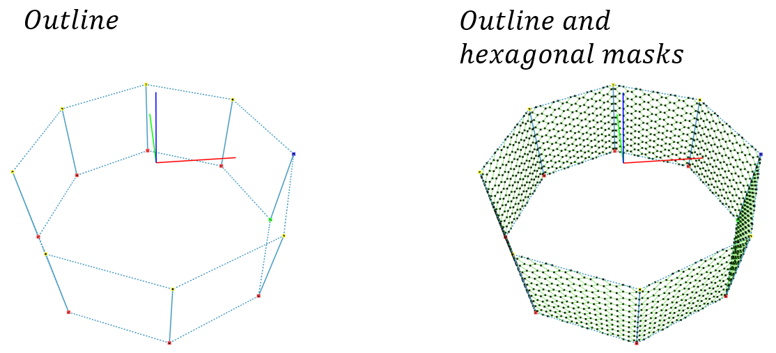 Hex outline